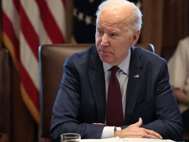 WASHINGTON, DC - MARCH 03: U.S. President Joe Biden speaks to reporters before the start of a cabinet meeting in the Cabinet Room of the White House on March 03, 2022 in Washington, DC. Earlier today, President Biden spoke on a secure video call with fellow Quad Leaders, Prime Minister …