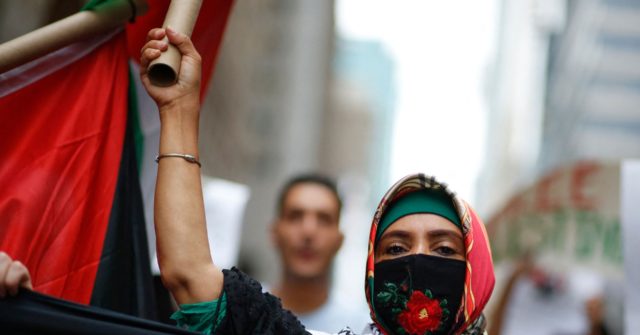 Pro-Palestinians Call for ‘Intifada Until Victory’ at Rally in New York