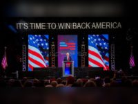 PHOTOS — Donald Trump Speaks at American Freedom Tour: ‘I Will Be Back’