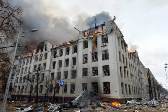 Kharkiv is under attack