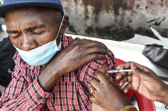 Kenya's daily vaccination rate had dropped from a high of 252,000 recorded early last mont