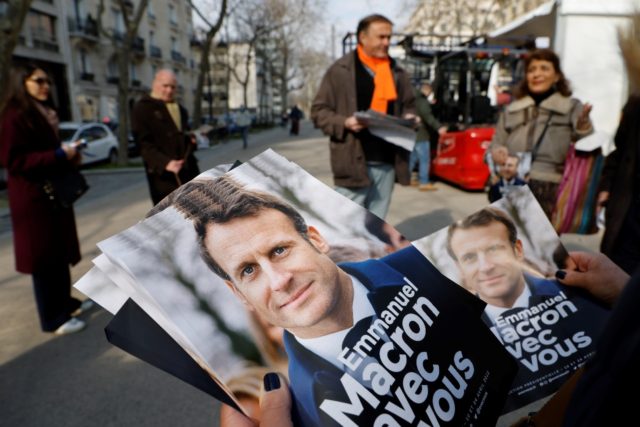 Emmanuel Macron is hoping for another five-year term