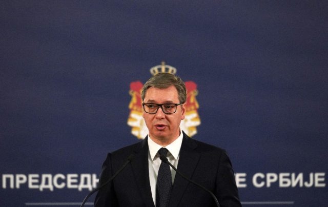 A former ultra-nationalist ally of strongman Slobodan Milosevic, Serbian President Aleksan