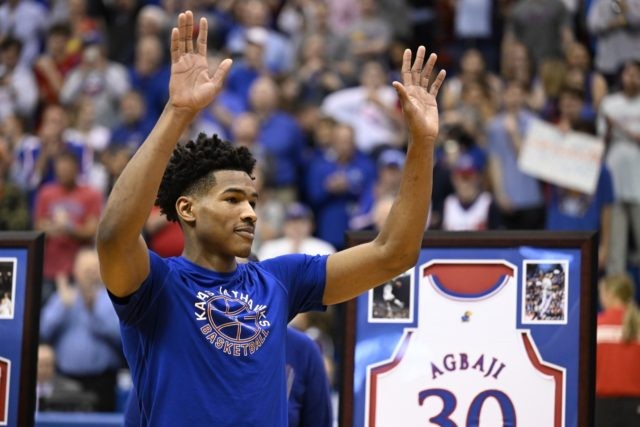 Kansas guard Agbaji unanimous pick for AP Big 12 top