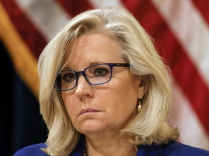 WASHINGTON, DC - JULY 27: U.S. Representative Liz Cheney (R-WY) listens during the opening hearing of the U.S. House (Select) Committee investigating the January 6 attack on the U.S. Capitol on July 27, 2021 at the Cannon House Office Building in Washington, DC. Members of law enforcement testified about the …