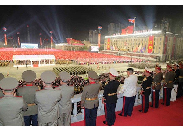 North Korea celebrates anniversary of the founding of its military, April 25, 2022.