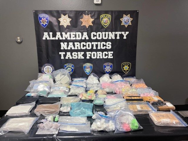 Alameda County Sheriff's Office detectives and their partners at the Narcotics Task Force