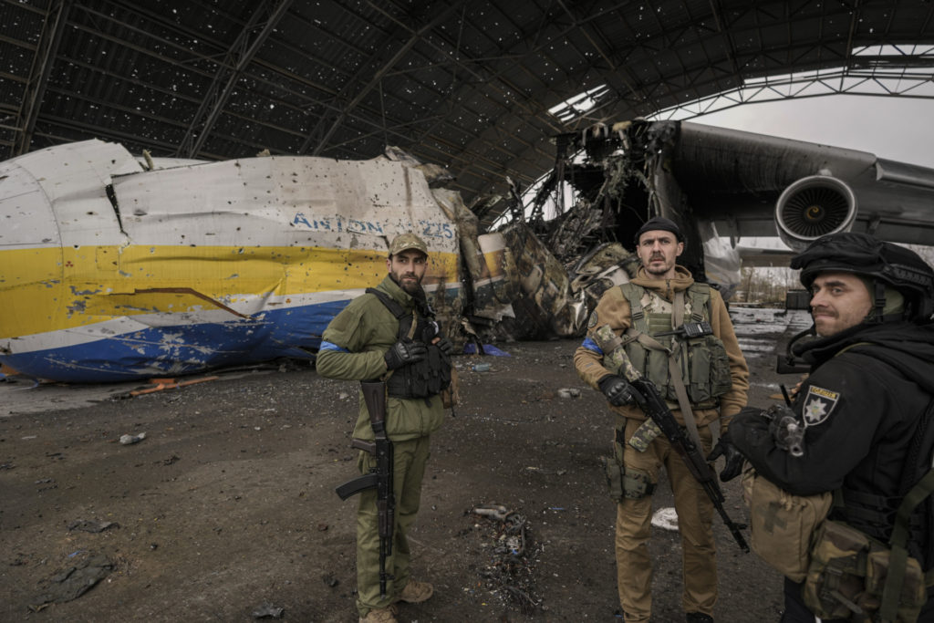 Ukraine captures remains of world’s largest plane from Russians