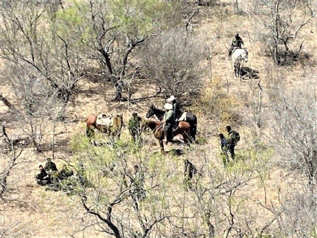 Brackettville Station Horse-Mounted agents apprehended 42 migrants on a ranch 30 miles fro