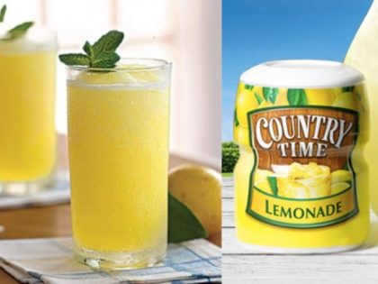 Country Time Lemonade in a glass and canister (Facebook/Country Time Lemonade)