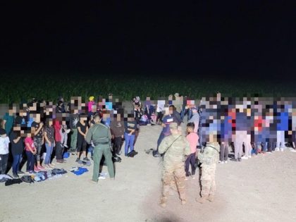 RGV Border Patrol agents apprehend three large groups of migrants in Starr County, Texas. (U.S. Border Patrol/Rio Grande Valley Sector)