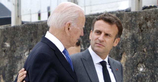 Macron Reject's Biden's Claim of Russian Genocide in Ukraine