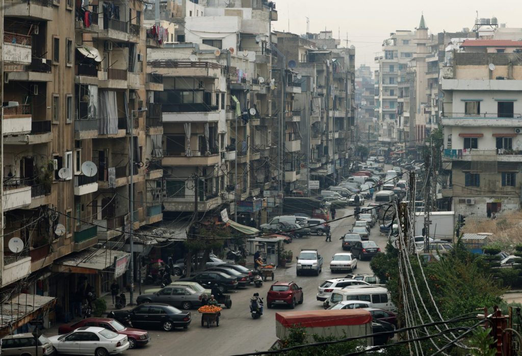 A partial view of the neighbourhoods near the area of Abou Samra in the Lebanese port city of Tripoli north of Beirut on December 13, 2021. - Lebanon, a country of around six million people, is grappling with an unprecedented financial crisis that the World Bank says is on a scale usually associated with wars. The UN's refugee agency UNHCR said at least 1,570 individuals, including 186 Lebanese nationals, most were hoping to reach EU member Cyprus, had embarked or tried to embark on illicit sea journeys from Lebanon between January and November 2021. (Photo by JOSEPH EID / AFP) (Photo by JOSEPH EID/AFP via Getty Images)