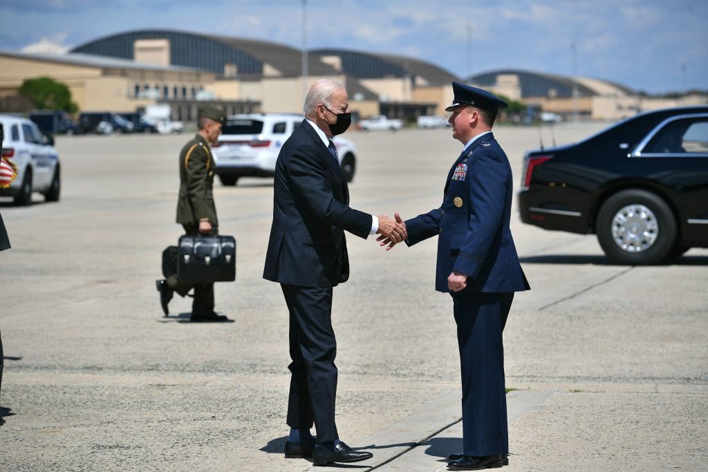 Joe Biden wears mask on Air Force One despite canceled warrant