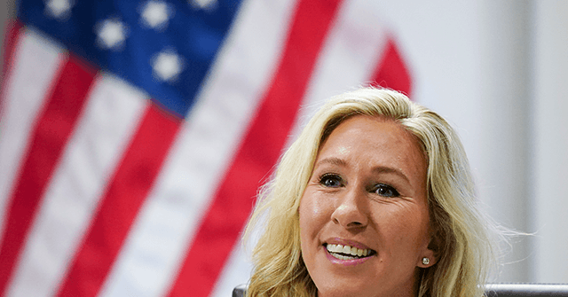 NextImg:Marjorie Taylor Greene: I Was Honored to Be Able to Call Biden a 'Liar'