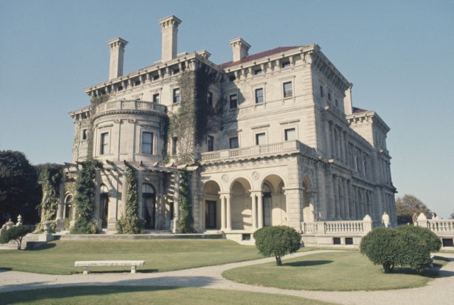 The Breakers mansion, Newport, Rhode Island, USA, circa 1960. (Photo by Archive Photos/Getty Images)