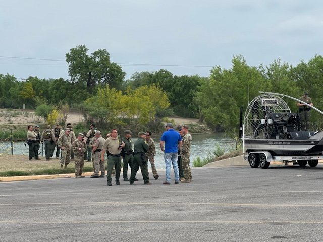 U.S. officials recovered the body of the Texas National Guard soldier who disappeared on Friday morning. (Randy Clark/Breitbart Texas)