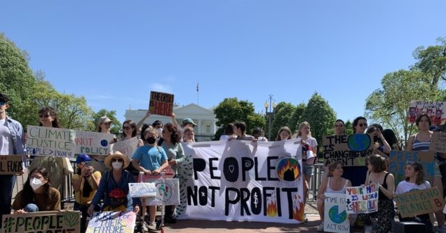 Watch Live: Activists Protest White House to Save Planet from "Climate Hell" - Vimarsana News