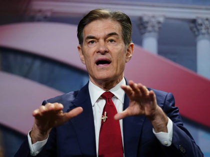 FILE - Mehmet Oz takes part in a forum for Republican candidates for U.S. Senate in Pennsylvania at the Pennsylvania Leadership Conference in Camp Hill, Pa., on April 2, 2022. Former President Donald Trump's late endorsements in hypercompetitive Republican Senate primaries in Ohio and Pennsylvania have unlocked a flood of …