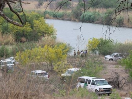 Texas officials continue the search for a National Guardsman who disappeared after attempting to rescue a pair of drowning migrants. (Randy Clark/Breitbart Texas