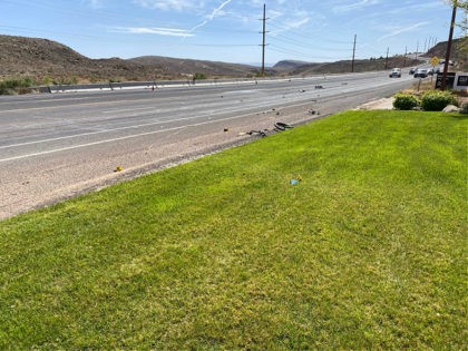A Utah woman who police say killed two bicyclists in a hit-and-run crash allegedly told authorities the collision occurred when she “began to uncontrollably defecate on herself.”