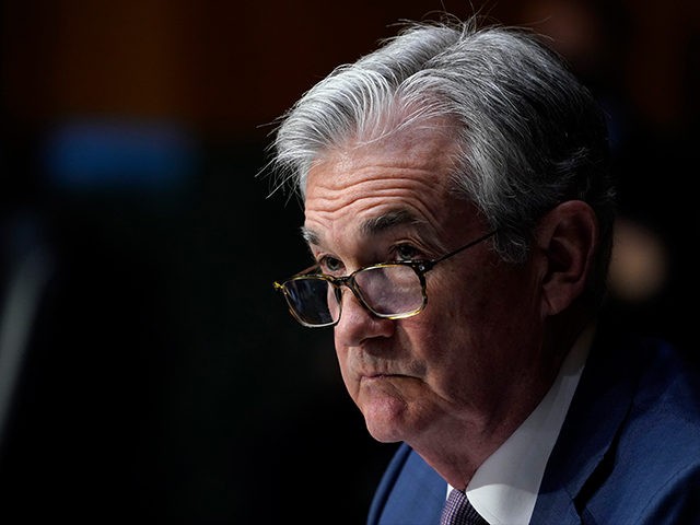 WASHINGTON, DC - DECEMBER 01: Chairman of the Federal Reserve Jerome Powell testifies during a Senate Banking Committee hearing about the quarterly CARES Act report on Capitol Hill December 1, 2020 in Washington, DC. Treasury Secretary Steven Mnuchin also testified at the hearing. (Photo by Susan Walsh-Pool/Getty Images)