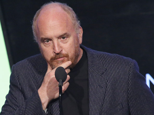Louis C.K. speaks onstage at the the 21st Annual Webby Awards at Cipriani Wall Street on M