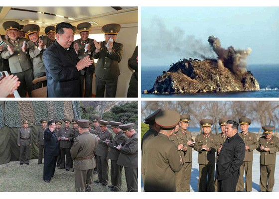 North Korea tests "guided weapon" April 17, 2022