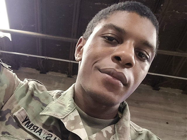National Guard Specialist Bishop Evans went missing, presumably from jumping into the Rio