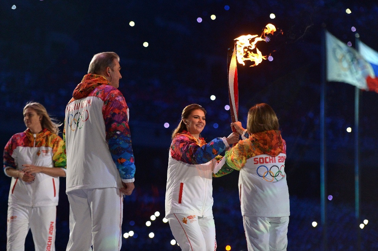 Алина Кабаева олимпиада 2014