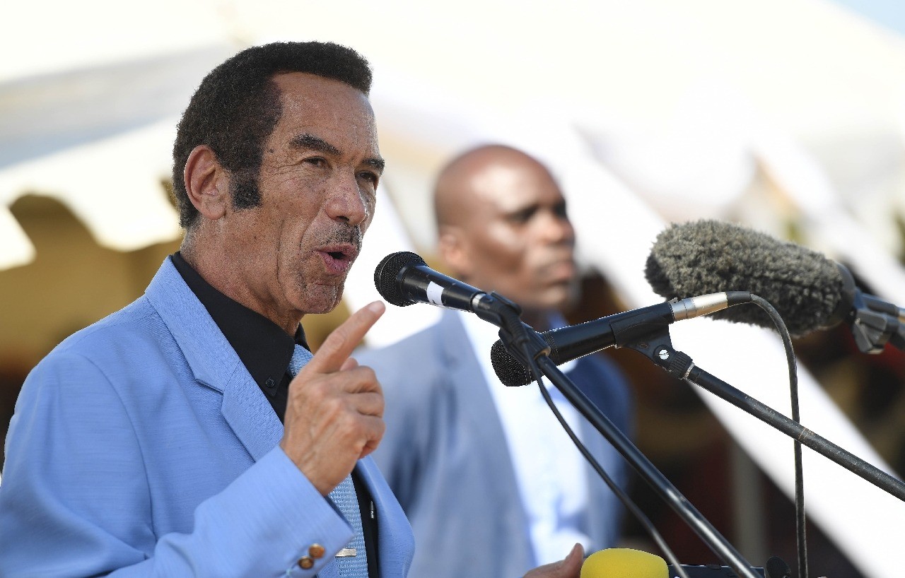 Botswana ex-leader Khama accused of illegally possessing firearms - Vimarsana News