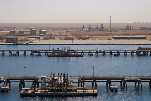 Libya's Brega oil facility, pictured in 2020, is among those shut down