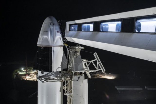 SpaceX completes static fire test ahead of first private astronaut mission to ISS