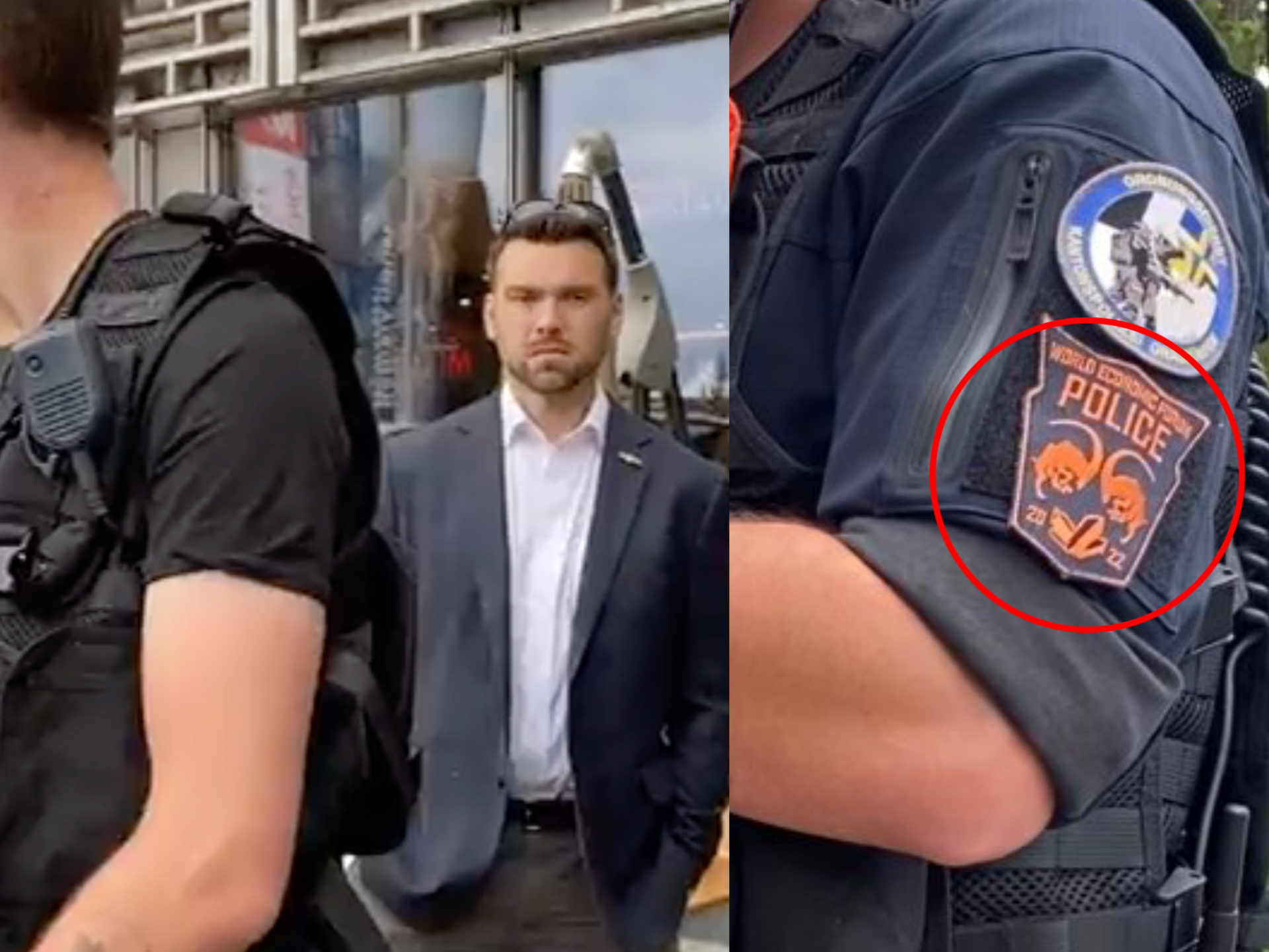 Watch: 'World Economic Forum Police' Detain Journalist Jack Posobiec - Vimarsana News