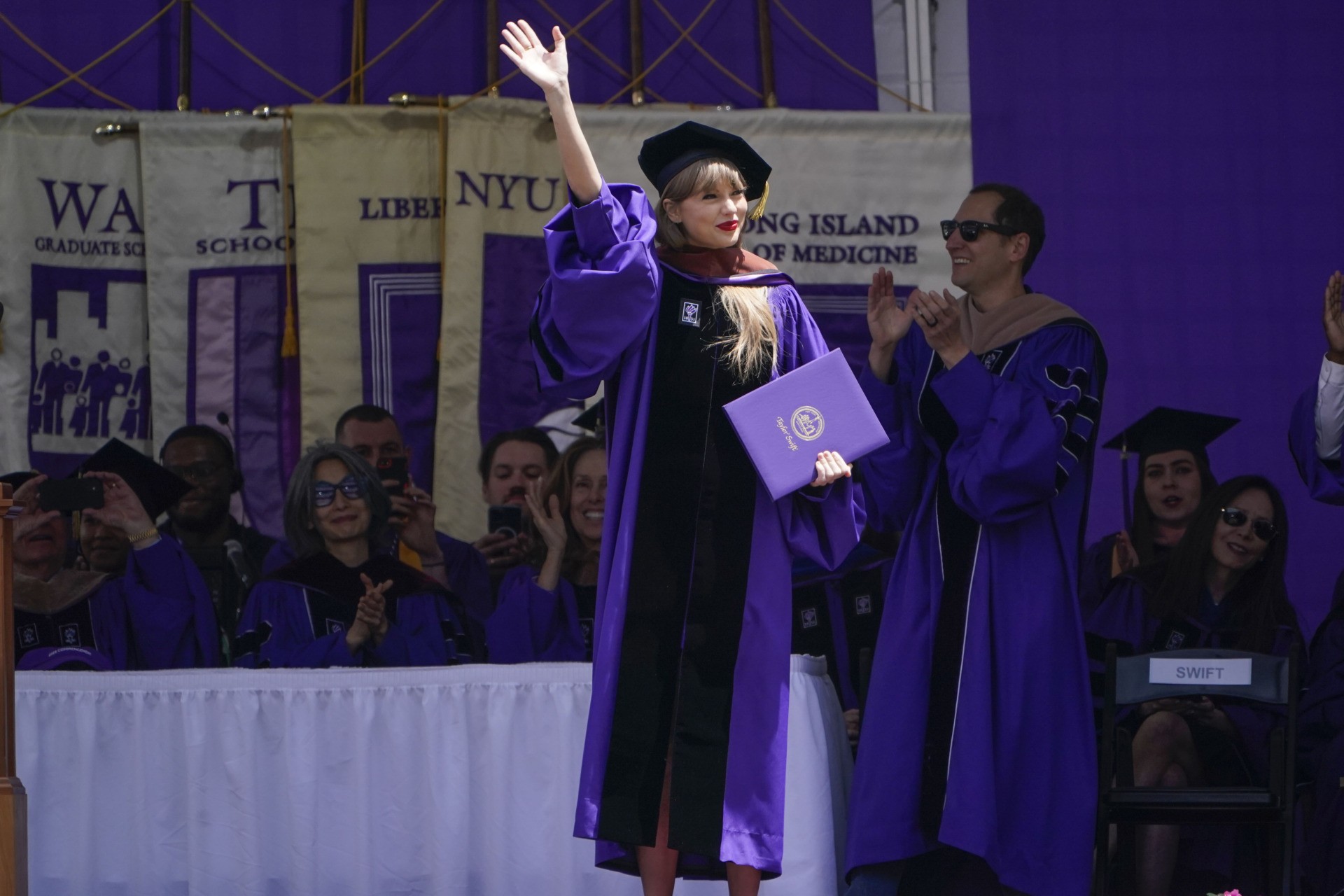 Taylor Swift Receives Honorary Doctorate, Speaks About Cancellation at NYU Graduation Speech