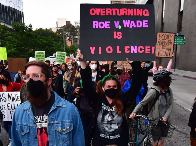 Abortion protest Los Angeles (Frederic J. Brown / AFP / Getty)