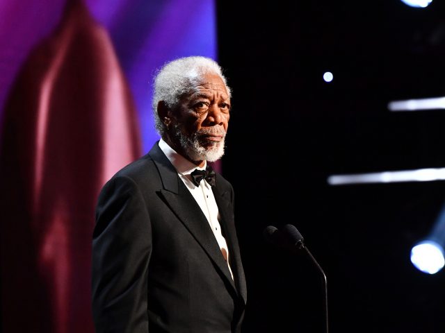 PASADENA, CALIFORNIA - FEBRUARY 22: Morgan Freeman speaks onstage during the 51st NAACP Image Awards, Presented by BET, at Pasadena Civic Auditorium on February 22, 2020 in Pasadena, California. (Photo by Paras Griffin/Getty Images for BET)
