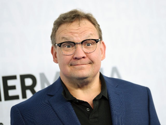 Andy Richter attends the WarnerMedia Upfront at Madison Square Garden on Wednesday, May 15