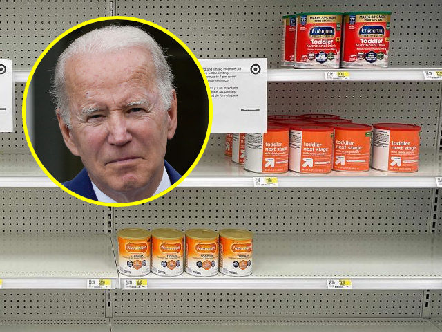 White House Claims Baby Formula Shortage a Top Priority Since February After Joe Biden Claimed Ignorance of Problem