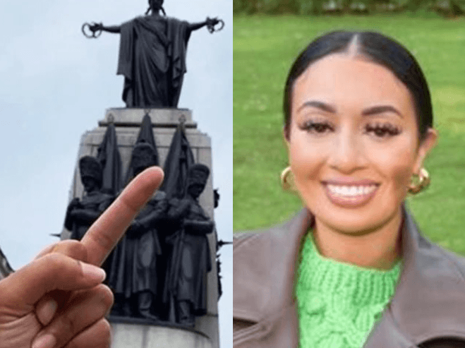 Leftist Elected in Westminster After Giving Middle Finger to War Memorial - Vimarsana News