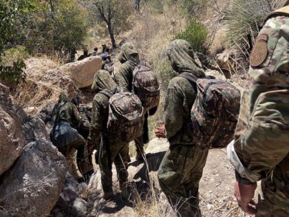 Large Migrant Group Apprehended in AZ Desert Mountains near Border