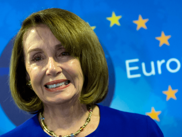 United States Speaker of the House Nancy Pelosi arrives for a meeting with European Union Foreign Policy chief prior to their meeting in Brussels, on February 19, 2019 at the EU headquarters in Brussels. (Photo by Virginia Mayo / POOL / AFP) (Photo by VIRGINIA MAYO/POOL/AFP via Getty Images)