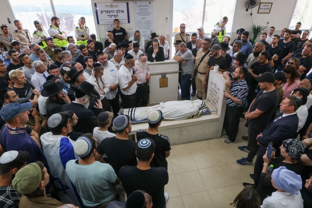Israeli security guard killed by Palestinian terrorist buried
