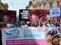 Thousands of European Pro-Life Marchers Protest AGAINST Abortion