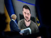 Ukraine’s Zelensky Compares His Country to Israel at Davos