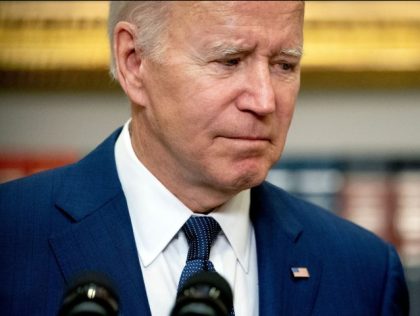 US President Joe Biden delivers remarks in the Roosevelt Room of the White House in Washington, DC, on May 24, 2022, after a gunman shot dead 18 young children at an elementary school in Texas. - US President Joe Biden on Tuesday called for Americans to stand up against the …