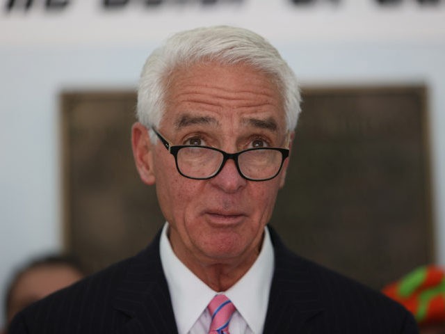 MIAMI, FLORIDA - NOVEMBER 23: Rep. Charlie Crist (D-FL), a candidate for Governor of Flori