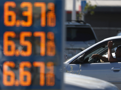 A driver passes a sign with gas prices over $6.00 per gallon on May 20, 2022 in San Rafael, California. Gas prices in California have surpassed $6.00 per gallon for the first time ever. The average price per gallon of regular unleaded gasoline in California is at $6.05 and $6.29 …