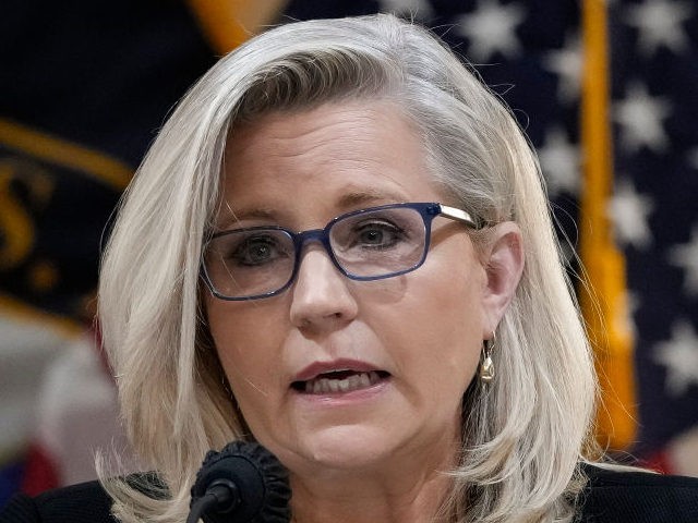 Rep. Liz Cheney (R-WY), vice-chair of the select committee investigating the January 6 attack on the Capitol, speaks during a committee meeting on Capitol Hill on December 1, 2021 in Washington, DC. (Drew Angerer/Getty Images)