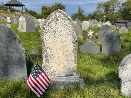 Mugford’s tombstone at Old Burial Hill Cemetery, Marblehead, MA Source- Author photo